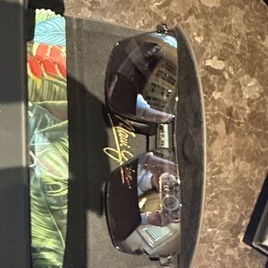 Maui Jim Reflective Black Sunglasses